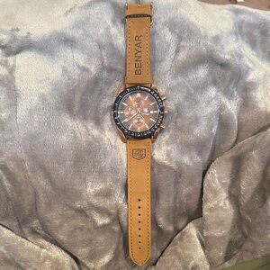 BENYAR Men’s Watch Analog Quartz Chronograph Waterproof LIKE NEW WORKING BATTERY